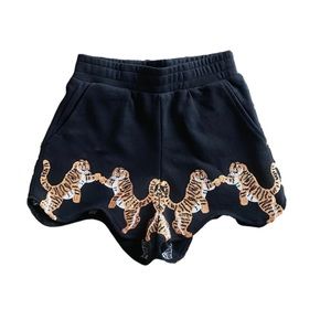 Queen of Sparkles Tiger Wavy Short. Size Medium